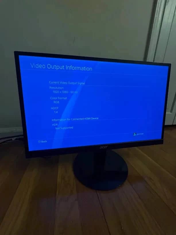 Acer SB220Q Monitors New Black