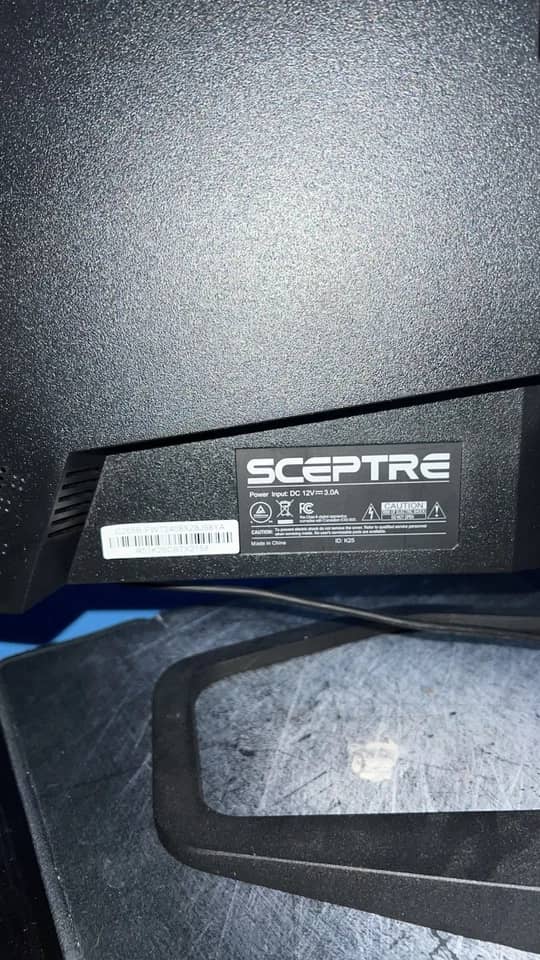 Sceptre C255B Monitors New Black