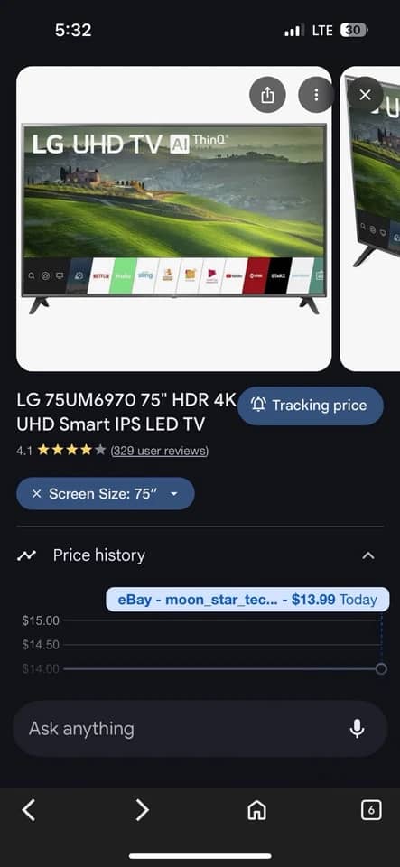 LG UR640S9UD TVs New Blue