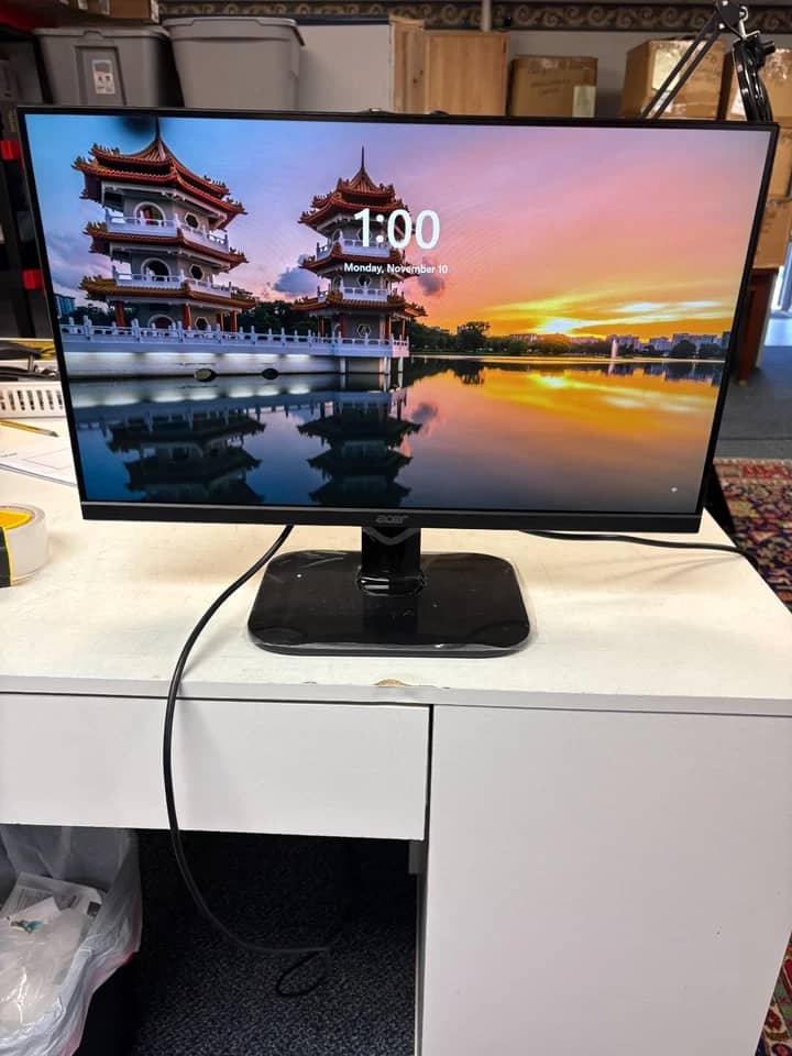 Acer KC242Y Monitors New Black