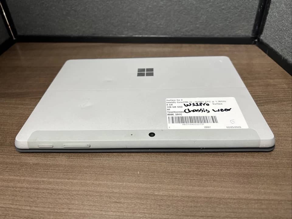 Microsoft Surface Go 3 Tablets Silver 64GB Open-Box Excellent