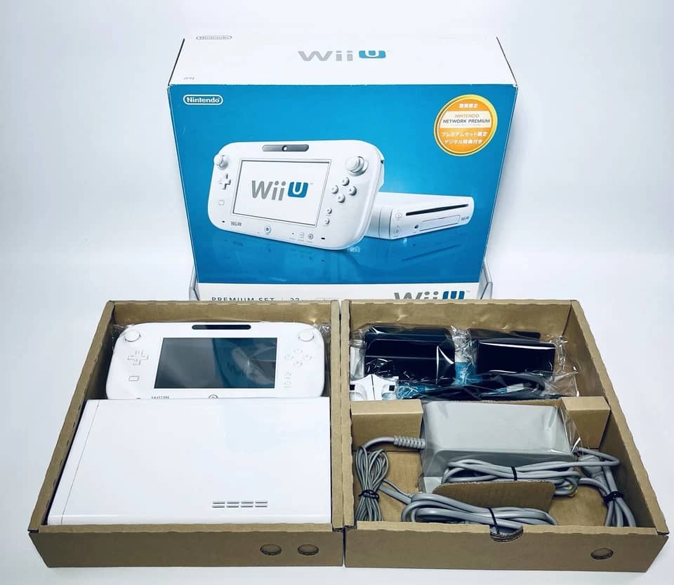 Nintendo Wii U Console Video Game Consoles New White