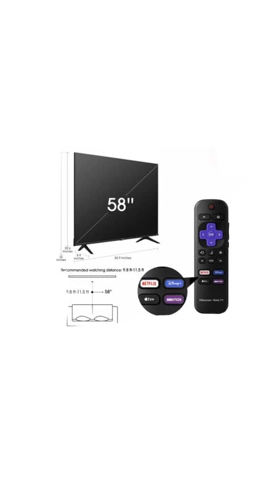 Hisense R6E3 TVs New Black