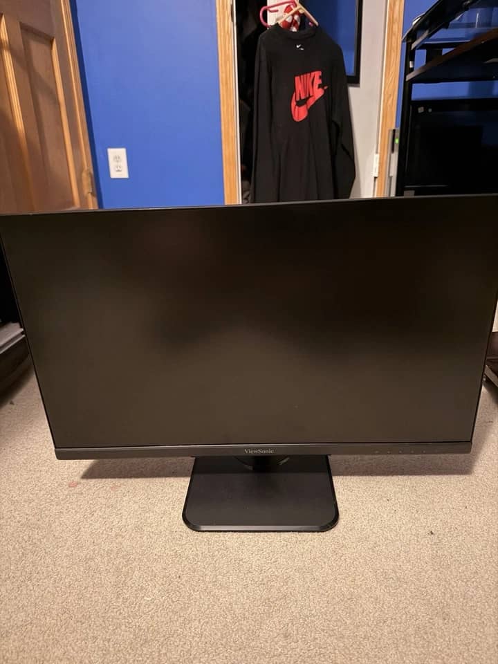 ViewSonic VA2456A-MHD Monitors Used - Like New Black