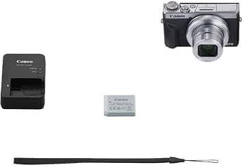 Canon PowerShot G7 X Mark III Digital Cameras Silver Refurbished - Excellent