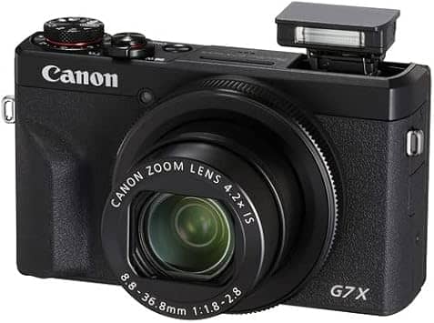 Canon PowerShot G7 X Mark III Digital Cameras Silver Refurbished - Excellent