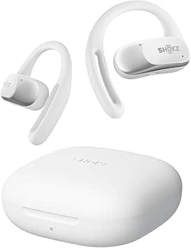 Shokz OpenFit Headphones & Earbuds New White