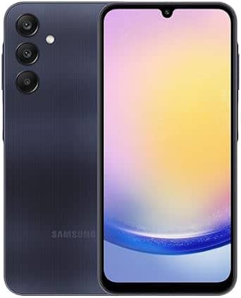 Samsung Galaxy A25 Cell Phones Black 128G New Verizon