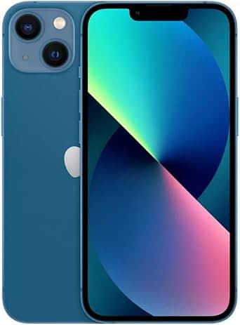 Apple iPhone 13 Cell Phones Blue 128G New Straight Talk