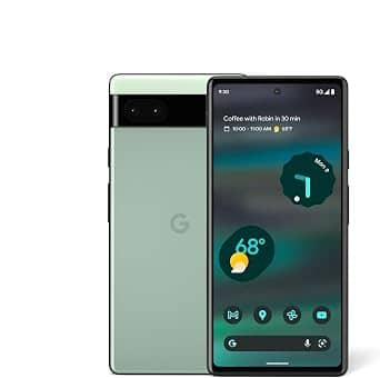 Google Pixel 6a Cell Phones Gray 128G New Verizon
