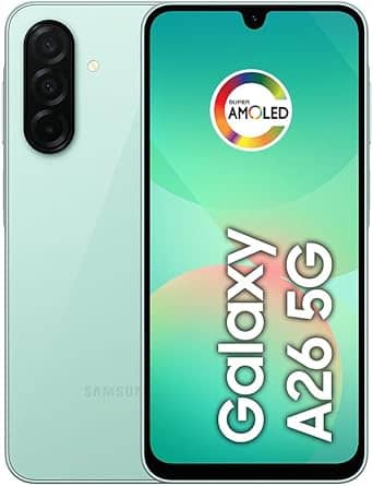 Samsung Galaxy A26 Cell Phones Black 128G New Straight Talk
