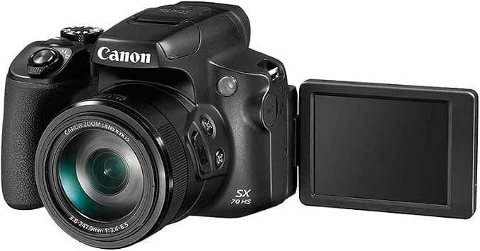 Canon PowerShot SX70 HS Digital Cameras Black New