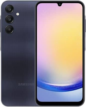 Samsung Galaxy A25 Cell Phones Black 128G New Verizon