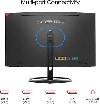 Sceptre C275B Monitors New Black