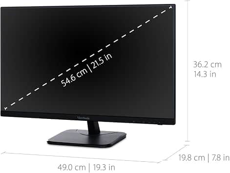 ViewSonic VA2256-MHD Monitors New Blue
