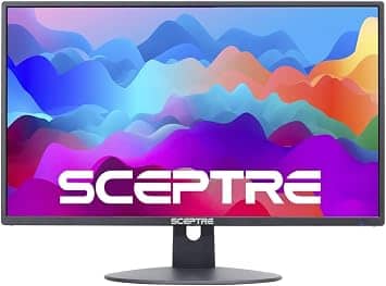 Sceptre E249W Monitors New Black