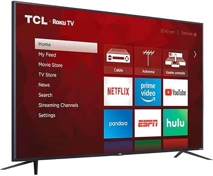 TCL 65s435 TVs New Black