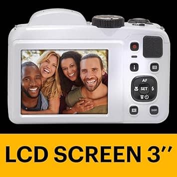 Kodak AZ255 Digital Cameras White New