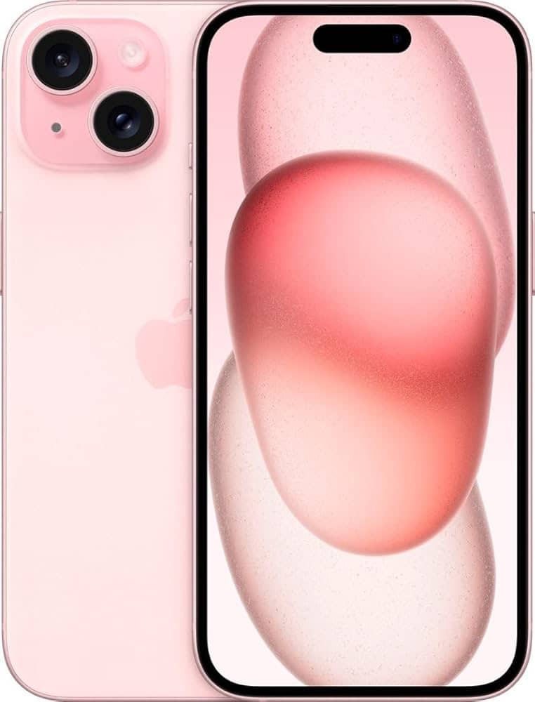 Apple iPhone 15 Plus Cell Phones pink 128G New Unlocked