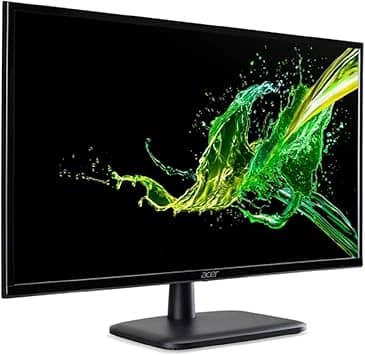 Acer EK220Q Monitors New Black