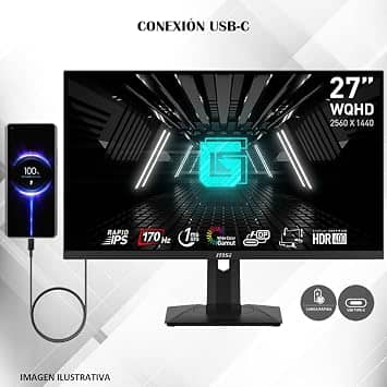 MSI G274QPF Monitors New Black