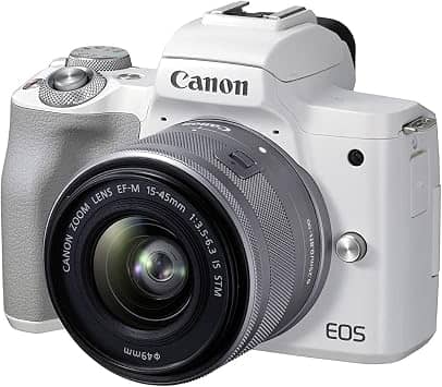 Canon EOS M50 Digital Cameras White New