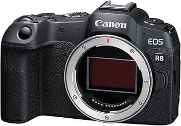 Canon EOS R8 Digital Cameras Black New