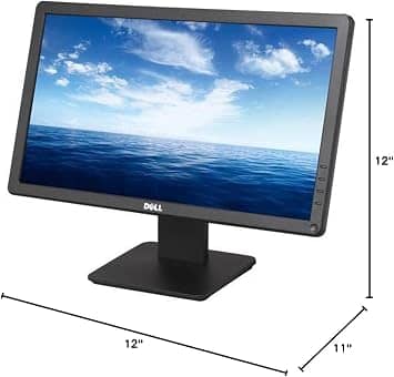 Dell E2014H Monitors Used - Very Good Black