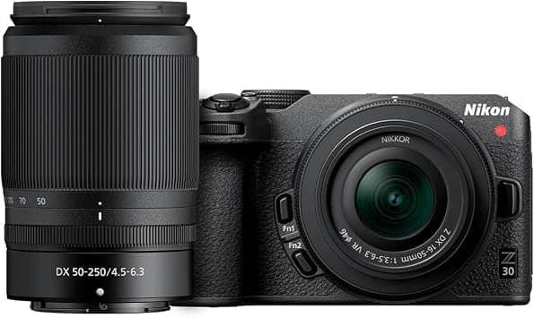 Nikon Z30 Digital Cameras Black New