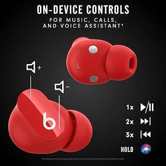 Beats Studio Headphones & Earbuds New Red