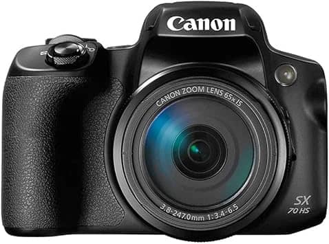 Canon PowerShot SX70 HS Digital Cameras Black New