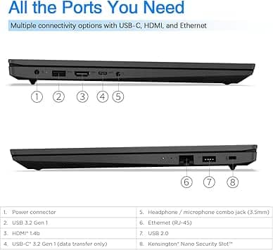 Lenovo V15 Computers New 128GB 8GB