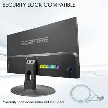 Sceptre E248W Monitors Refurbished - Excellent Red