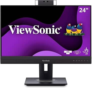 ViewSonic VG2457V Monitors New Black