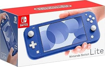 Nintendo Switch Lite Video Game Consoles New Blue