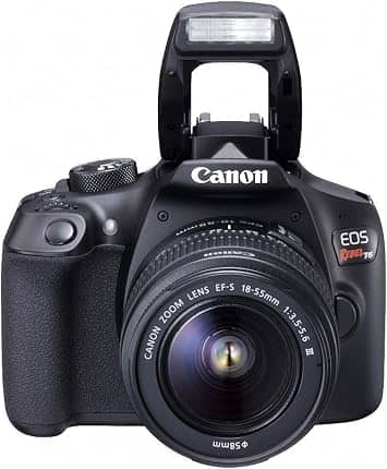 Canon EOS Rebel T6 Digital Cameras Black Refurbished - Excellent