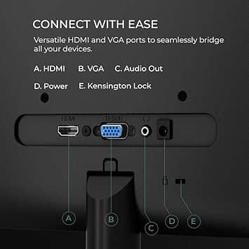 AOC 22B2HM2 Monitors New Black