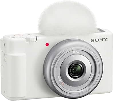 Sony ZV-1F Digital Cameras White Used - Good