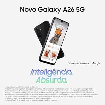 Samsung Galaxy A26 Cell Phones Black 128G New Straight Talk