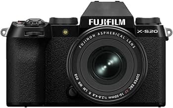 Fujifilm X-S20 Digital Cameras Black Used - Good
