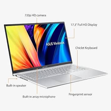 ASUS Vivobook K1703Z Computers New 256GB 12GB