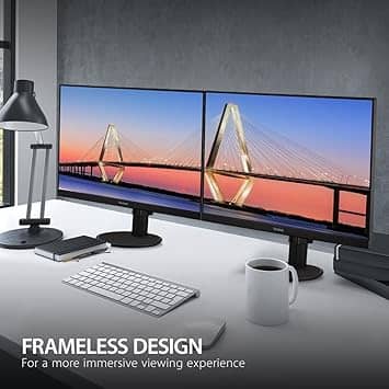 ViewSonic VA2747-MH Monitors New Black