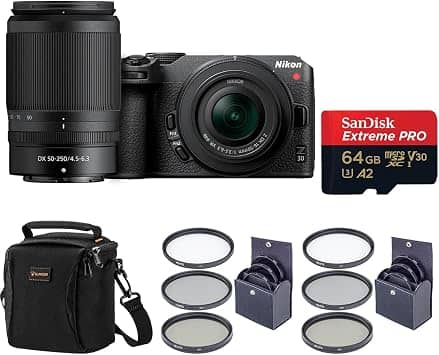Nikon Z30 Digital Cameras Black New
