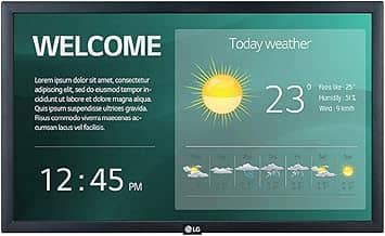 LG 22SM3G-B Monitors Open-Box Excellent Black
