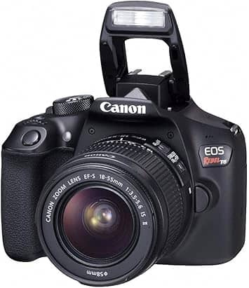 Canon EOS Rebel T6 Digital Cameras Black Refurbished - Excellent