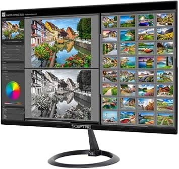 Sceptre E258B Monitors New Black