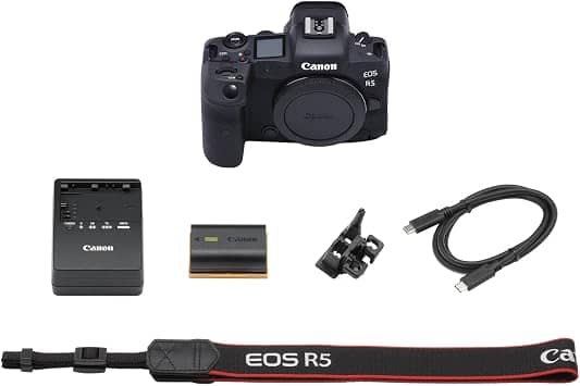 Canon EOS R5 Digital Cameras Black New
