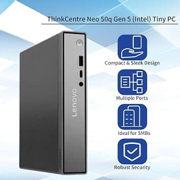 Lenovo ThinkCentre neo 50q Gen 5 Computers New 512GB 8GB