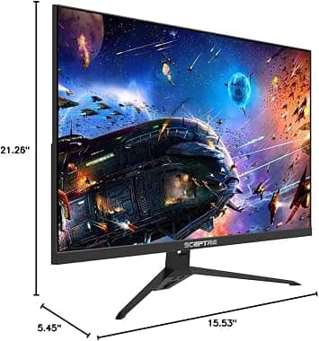Sceptre E278B Monitors New Black