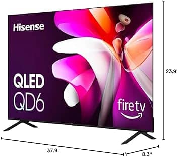 Hisense QD65NF TVs New Black